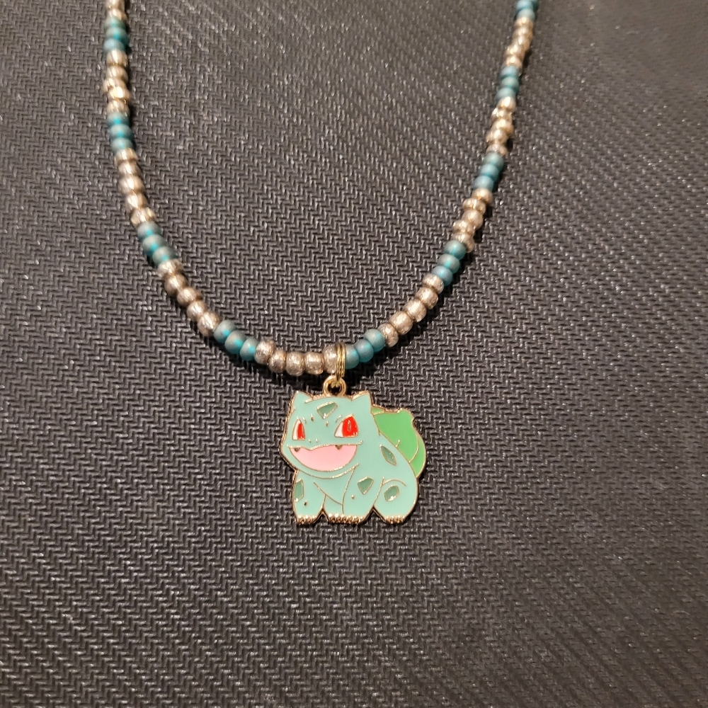 Pokemon Bulbasaur Necklace